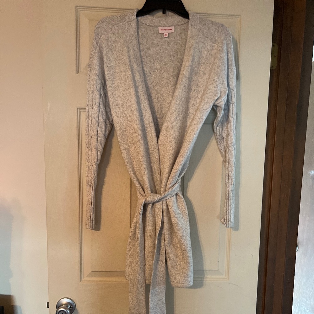 Molly & Isadora long cardigan in gray